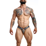 MOB – DNGEON SNAP JOCKSTRAP GRAU EINHEITSGRÖSSE