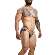 MOB – DNGEON SNAP JOCKSTRAP GRAU EINHEITSGRÖSSE