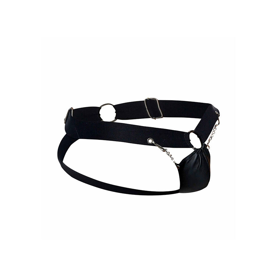 MOB - DNGEON BLACK CHAIN JOCKSTRAP EINHEITSGRÖSSE
