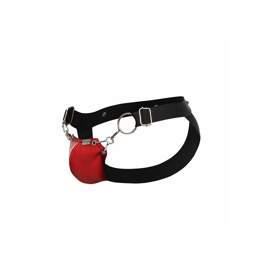MOB - DNGEON SNAP JOCKSTRAP ROT EINHEITSGRÖSSE