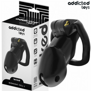 ADDICTED TOYS LOCKED - MINDNIGHT CELL PENIS KÄFIG GRÖSSE L