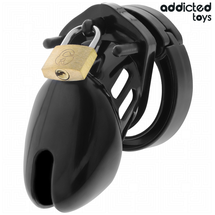 ADDICTED TOYS GESPERRT - OBSIDIAN HOLD PENISKÄFIG GRÖSSE S
