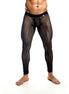 MOB - SCHWARZE, TRANSPARENTE STRUMPFHOSE GRÖSSE L