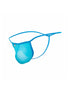 MOB - TRANSPARENTER T-FÖRMIGER STRING AQUA GRÖSSE L/XL