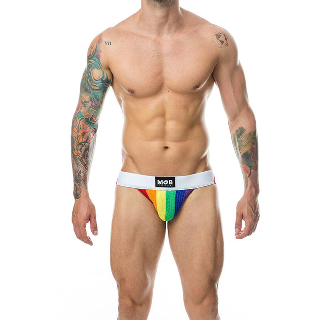 Rainbow Stripe Jockstrap