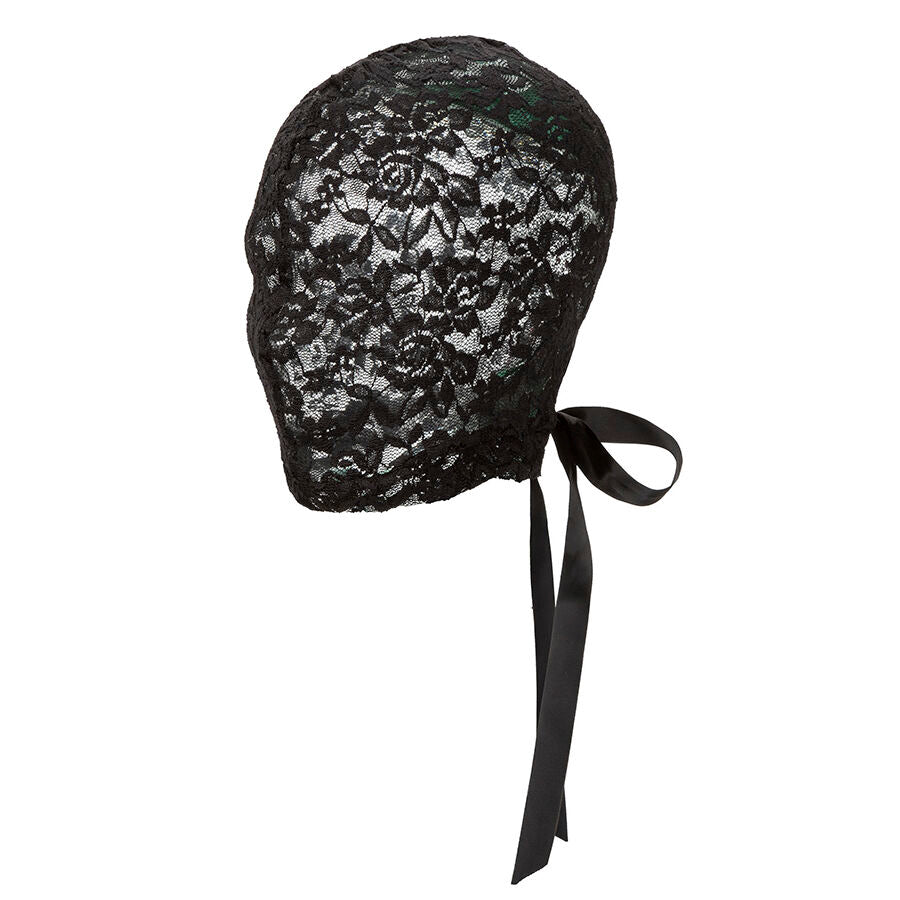 CALEXOTICS - SCANDAL SCHWARZE SPITZEN-BALAKLAVA MIT SCHLEIFE