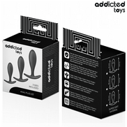 ADDICTED TOYS - 3ER-SET ANLPLUG SILIKON MODELL 2