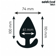 ADDICTED TOYS - ANALPLUG SILIKON GRÖSSE XXL 11 CM