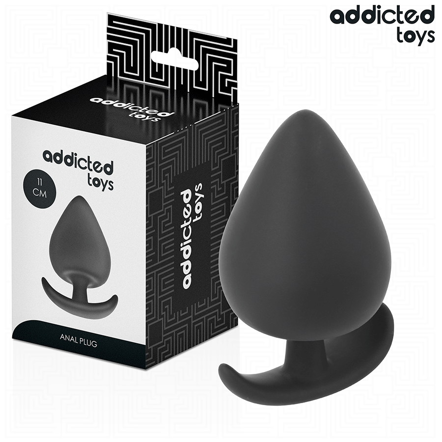 ADDICTED TOYS - ANALPLUG SILIKON GRÖSSE XXL 11 CM