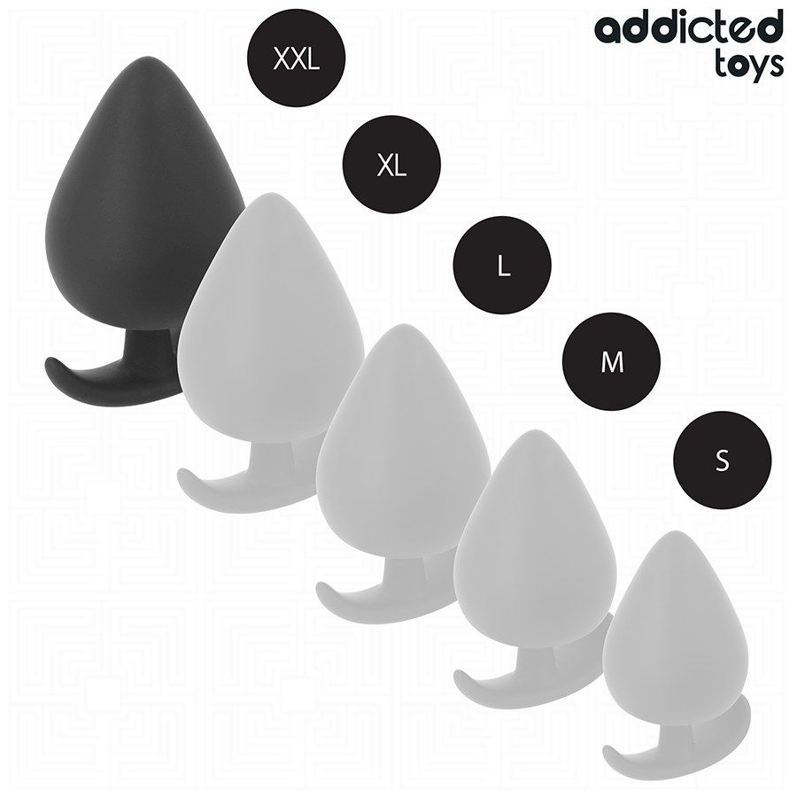 ADDICTED TOYS - ANALPLUG SILIKON GRÖSSE XXL 11 CM