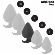 ADDICTED TOYS - ANALPLUG SILIKON GRÖSSE L 8 CM