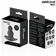 ADDICTED TOYS - HOHLER ANALPLUG SILIKON GRÖSSE M 9,6 CM