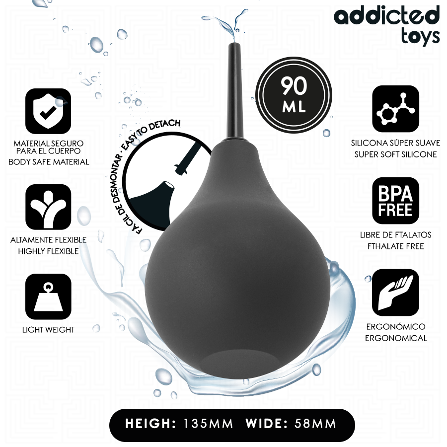 ADDICTED TOYS - REISE ANALREINIGER GRÖSSE S 90 ML
