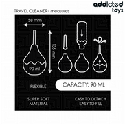 ADDICTED TOYS - REISE ANALREINIGER GRÖSSE S 90 ML