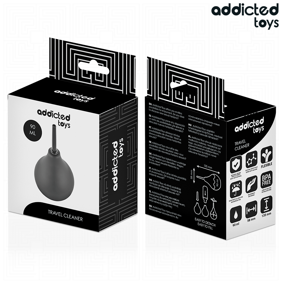ADDICTED TOYS - REISE ANALREINIGER GRÖSSE S 90 ML