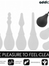 ADDICTED TOYS - TRAVEL ANAL CLEANER SIZE L 220 ML