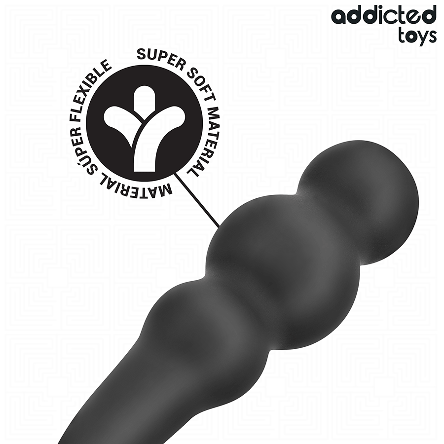 ADDICTED TOYS - ANALPLUG MIT RING SILIKON MODELL 1