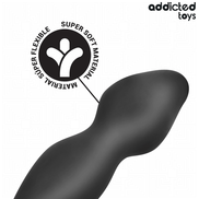 ADDICTED TOYS - ANALPLUG MIT RING SILIKON MODELL 2