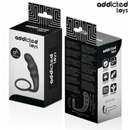 ADDICTED TOYS - ANALPLUG MIT RING SILIKON MODELL 4