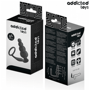 ADDICTED TOYS - ANALPLUG MIT RING SILIKON MODELL 5
