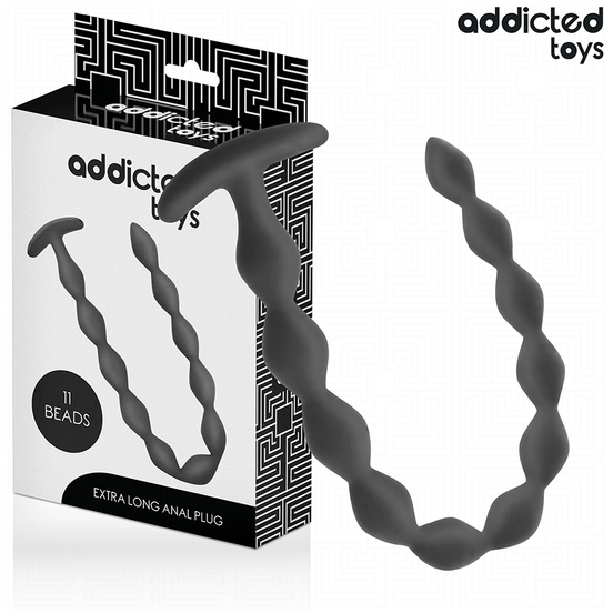 ADDICTED TOYS - EXTRA LANGER ANALPLUG AUS SILIKON