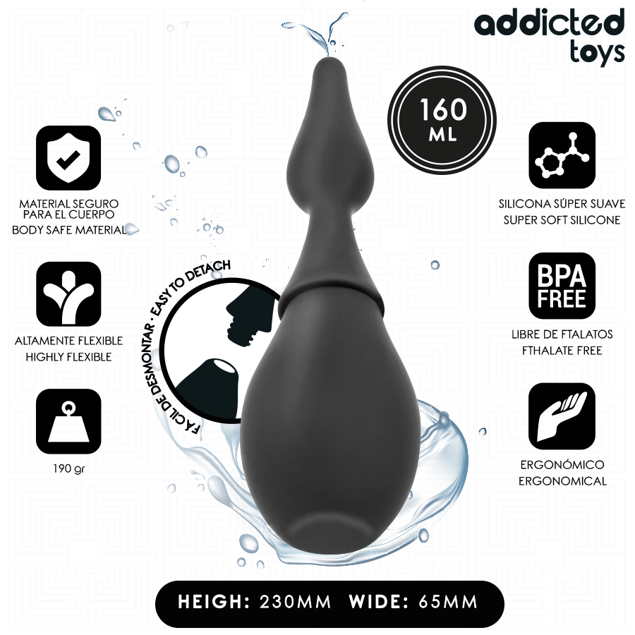 ADDICTED TOYS - REINIGER FÜR SILIKONMODELLE REISEGRÖSSE 1