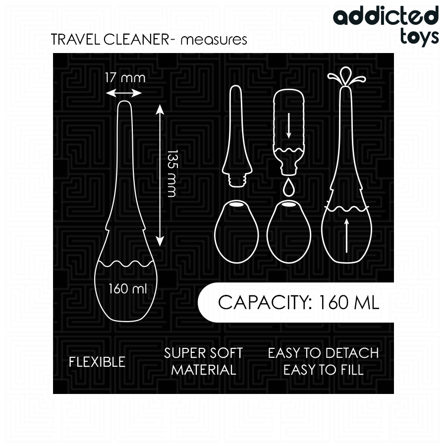 ADDICTED TOYS - REISE-REINIGER SILIKON MODELL 3