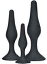 TOYJOY - ANAL PLAY CURVY COMPANIONS ANALPLUG 3-TEILIG SCHWARZ