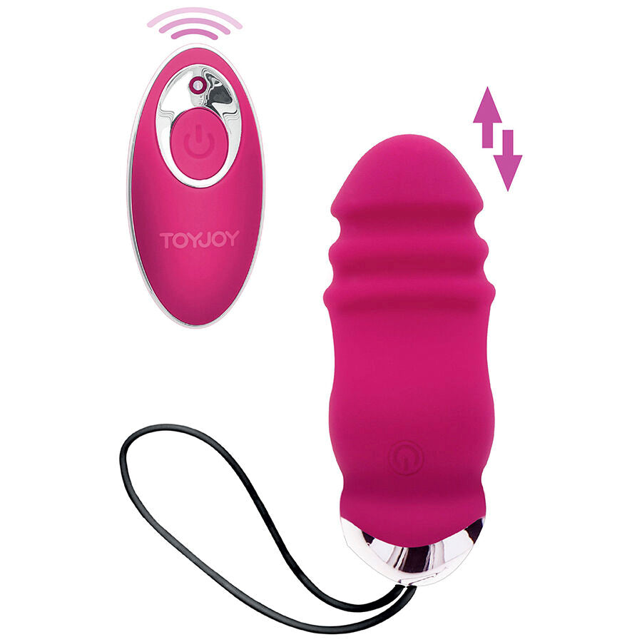 TOYJOY - HAPPINESS SUNN SIDE UP AND DOWN Sensory Device REMOTE CONTROL FUCHSIA