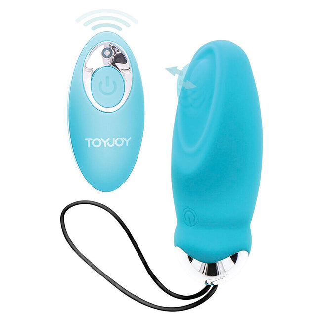 TOYJOY - HAPPINESS I'M SO EGGCITED REMOTE CONTROL Sensory Device BLUE