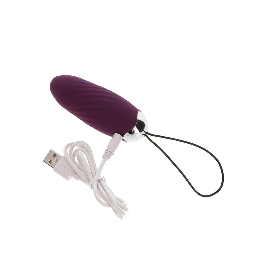 TOYJOY - HAPPINESS KNOCK KNOCK EGGSTAVAGANT Sensory Device WITH REMOTE CONTROL PURPLE