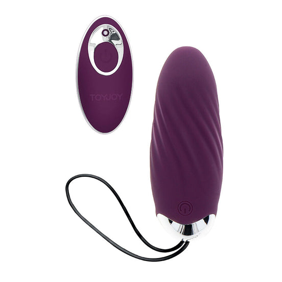 TOYJOY - HAPPINESS KNOCK KNOCK EGGSTAVAGANT Sensory Device WITH REMOTE CONTROL PURPLE