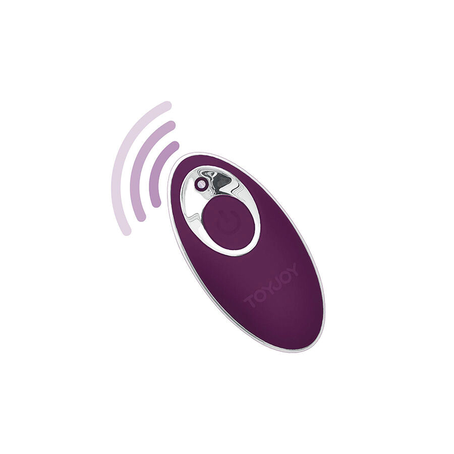 TOYJOY - HAPPINESS KNOCK KNOCK EGGSTAVAGANT Sensory Device WITH REMOTE CONTROL PURPLE