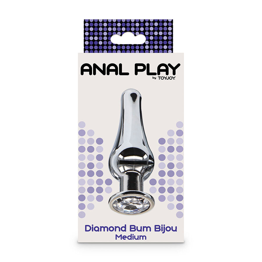 TOYJOY - ANAL PLAY DIAMOND BUM BIJOU MEDIUM ANALPLUG