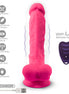 SILEXD - REALISTIC PENIS MODEL 18 PINK VIBRATION + REMOTE CONTROL LRS
