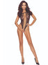 PASSION - BS112 BLACK LACE BODYSTOCKING