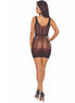 PASSION - BS113 BLACK LACE BODYSTOCKING