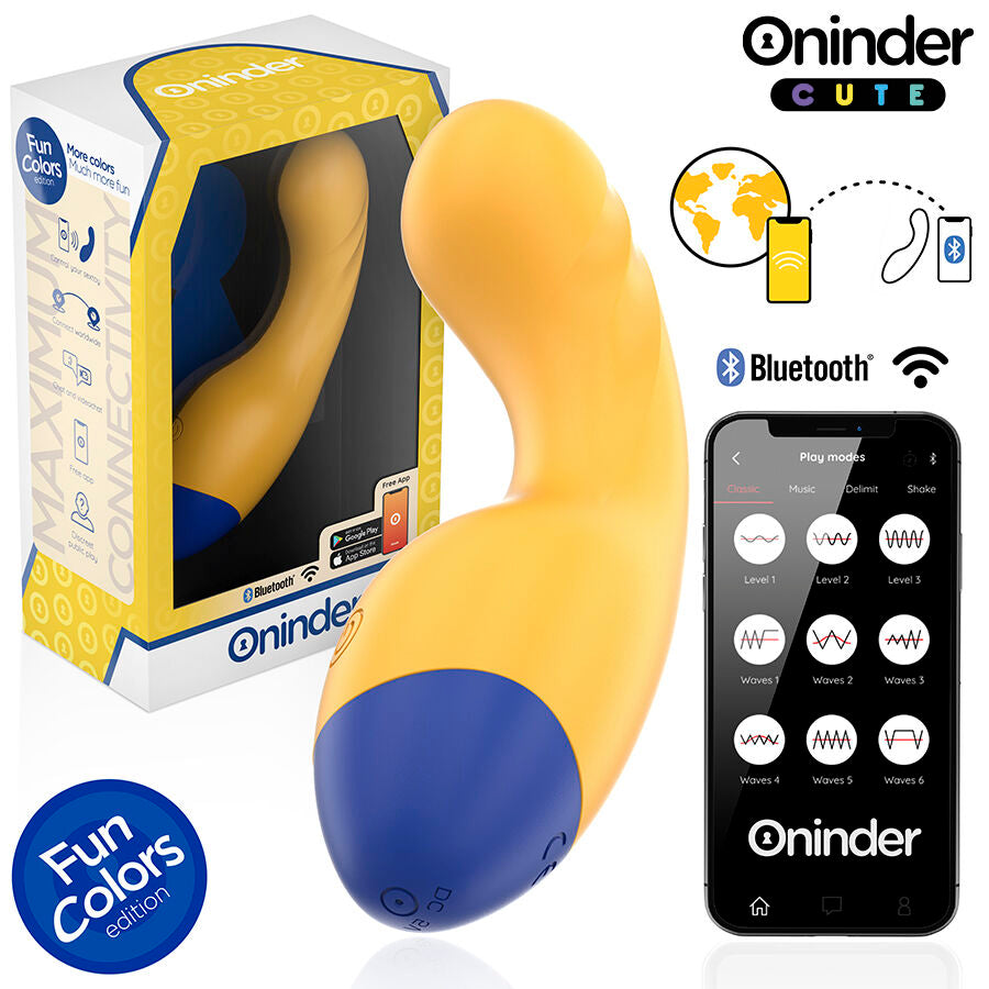 ONINDER CUTE - LOVE BUDDY MASTER G-SPOT Sensory Device - FREE WORLDWIDE APP