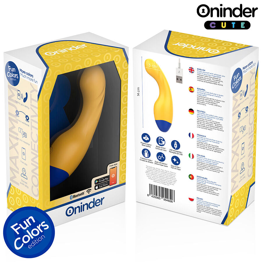 ONINDER CUTE - LOVE BUDDY MASTER G-SPOT Sensory Device - FREE WORLDWIDE APP