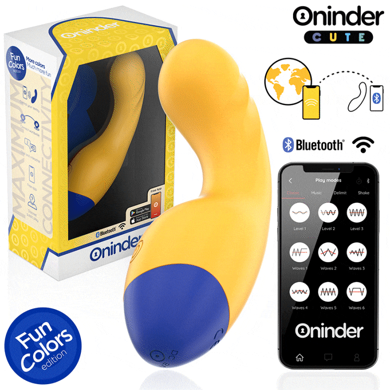 ONINDER CUTE - LOVE BUDDY MASTER G-SPOT Sensory Device - FREE WORLDWIDE APP