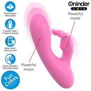 ONINDER CUTE - LOVE BUNNY Sensory Device G-SPOT CLITORIS - FREE WORLDWIDE APP
