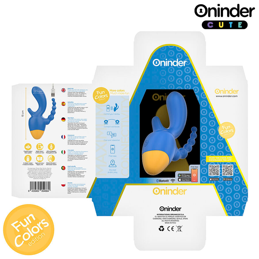 ONINDER CUTE - LOVE 3 SOME TRIPLE Sensory Device - FREE WORLDWIDE APP