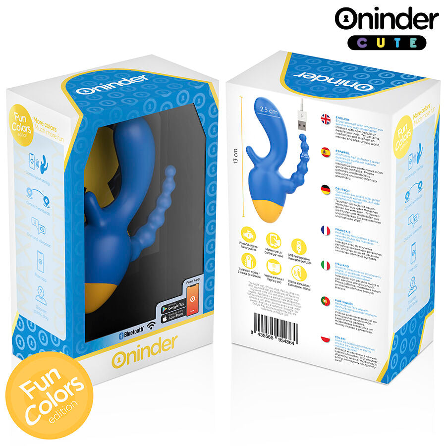 ONINDER CUTE - LOVE 3 SOME TRIPLE Sensory Device - FREE WORLDWIDE APP