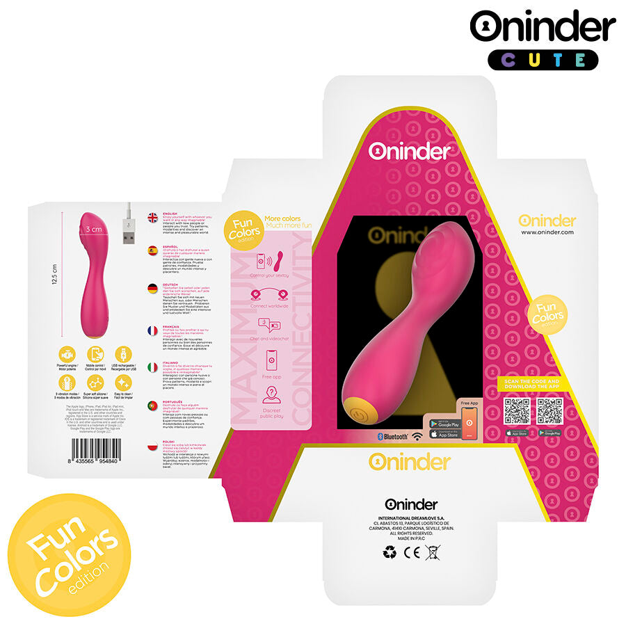 ONINDER CUTE - LOVE BUDDY MASTER G-SPOT Sensory Device - FREE WORLDWIDE APP