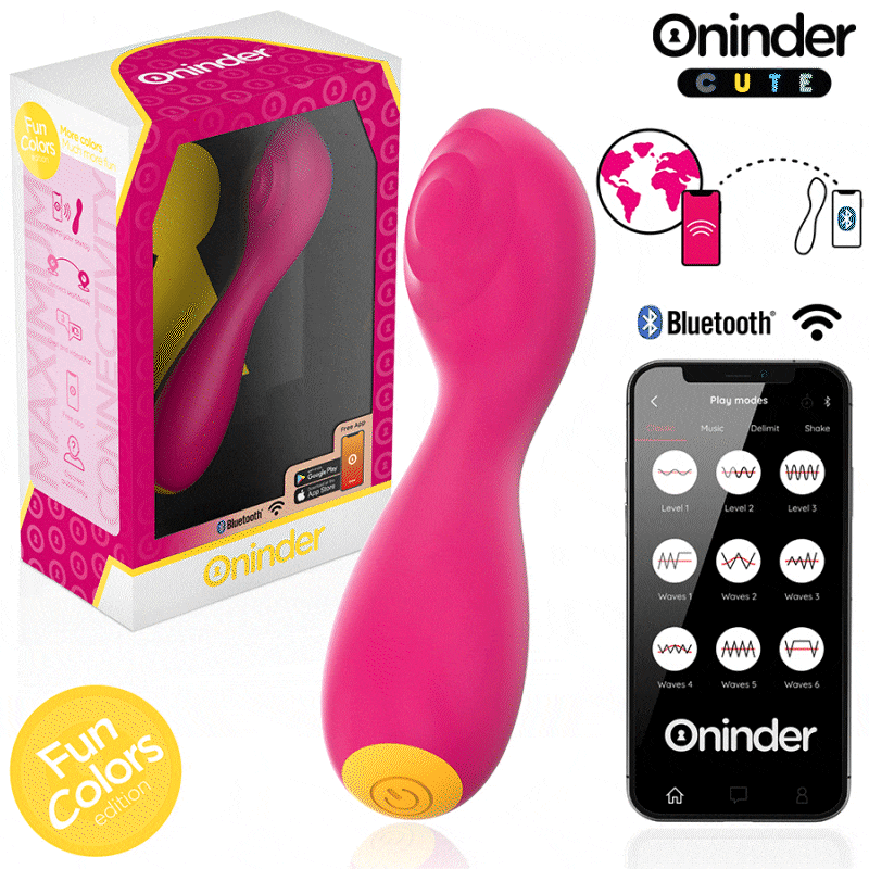 ONINDER CUTE - LOVE BUDDY MASTER G-SPOT Sensory Device - FREE WORLDWIDE APP