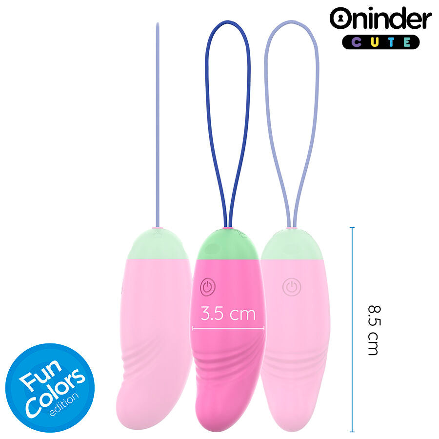 ONINDER CUTE - LOVE PLEASURE VIBRO-ROTATING EGG 360 SILIKON - KOSTENLOSE WELTWEITE APP