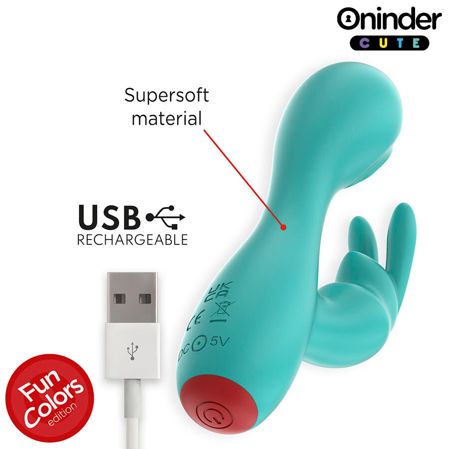 ONINDER CUTE - LOVE BUNNY G-SPOT CLITORAL Sensory Device - FREE WORLDWIDE APP