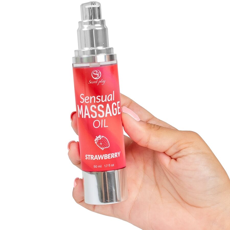SECRETPLAY - ERDBEER MASSAGEÖL