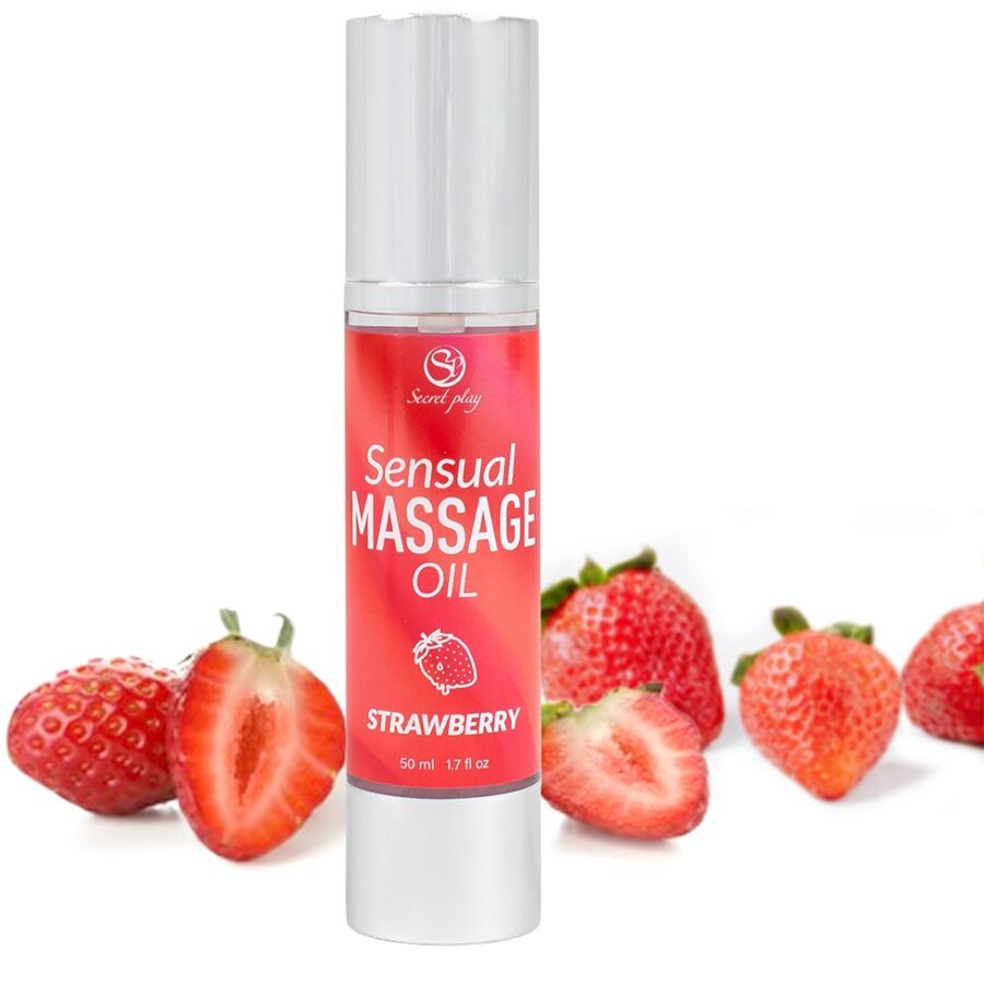 SECRETPLAY - ERDBEER MASSAGEÖL