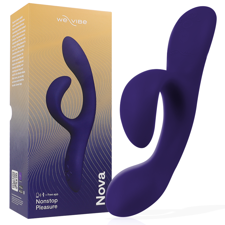 WE-VIBE - NOVA 3 RABBIT Sensory Device MIDNIGHT BLUE
